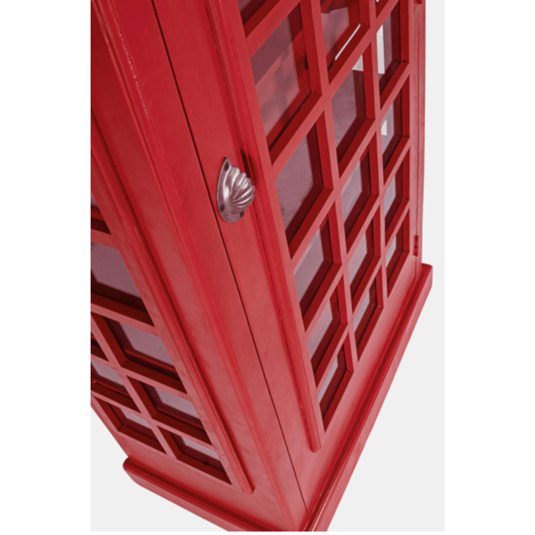 Handcrafted Telephone Booth Bar - Happyware Home Pvt Ltd