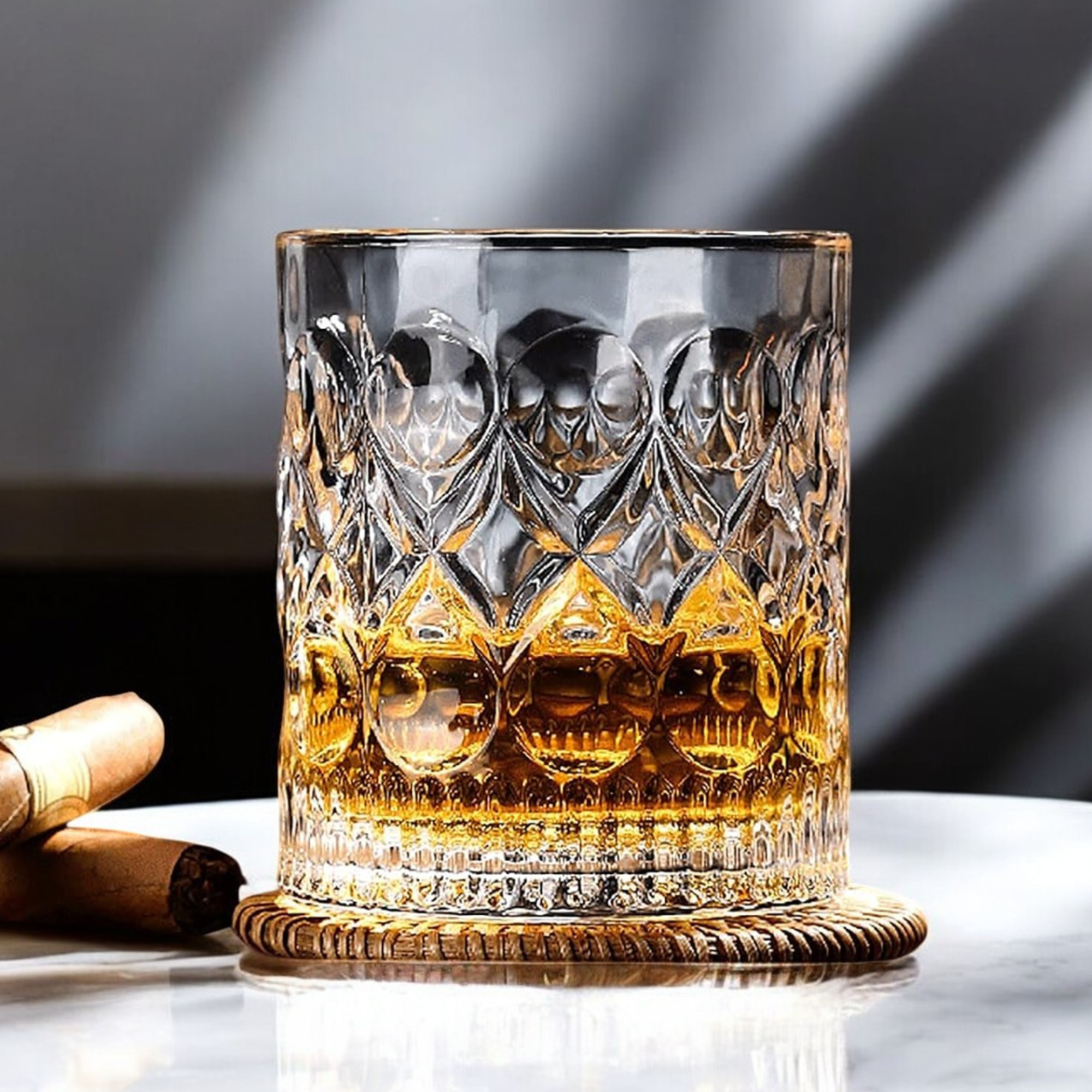 Inovique Crystal Clear Whiskey & Scotch Glass - CRED Special  (2 pcs)