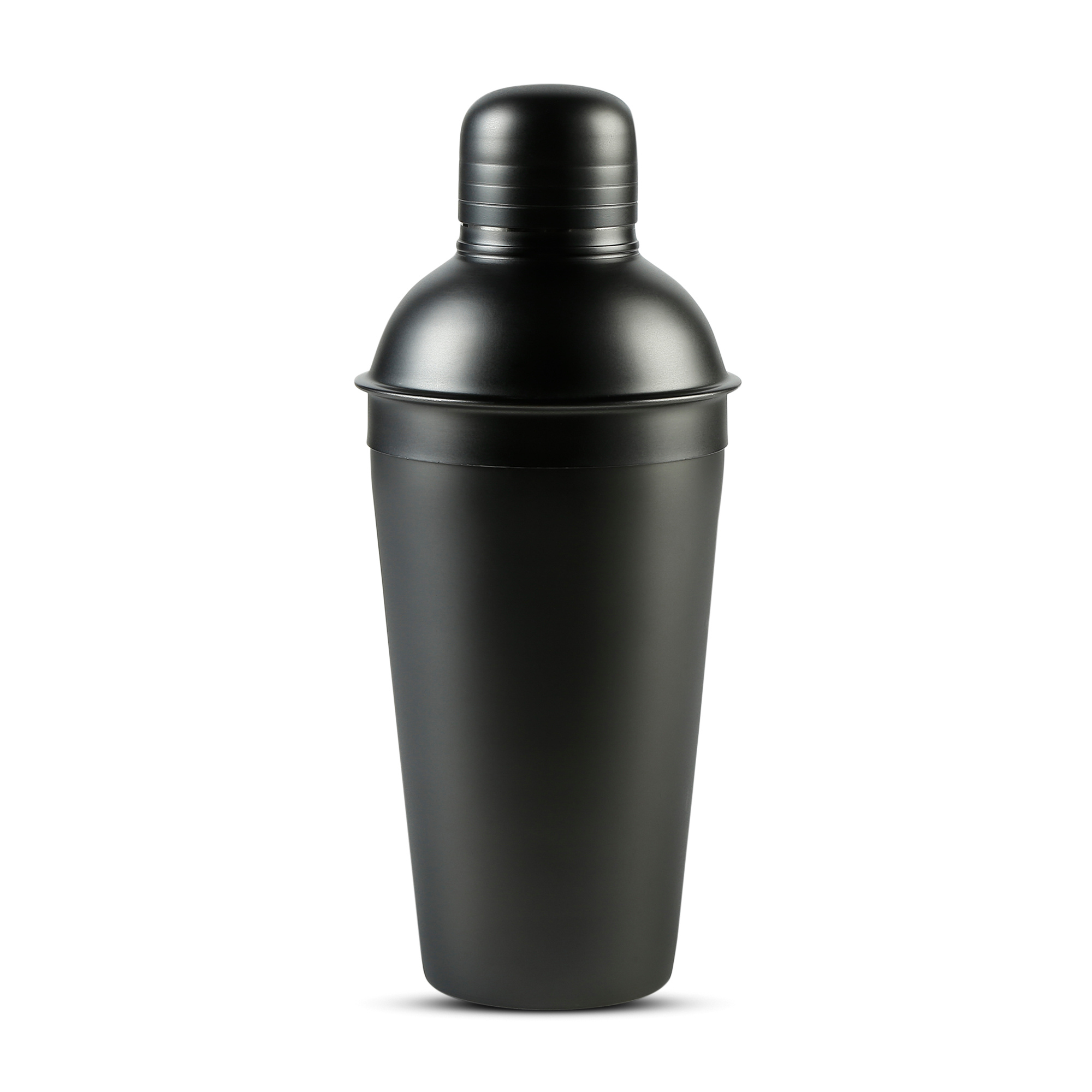 5 Set Matte Black Bar Kit (Cocktail Shaker + Peg Measurer + Opener + Pourer + Ice Tray) - CRED Special