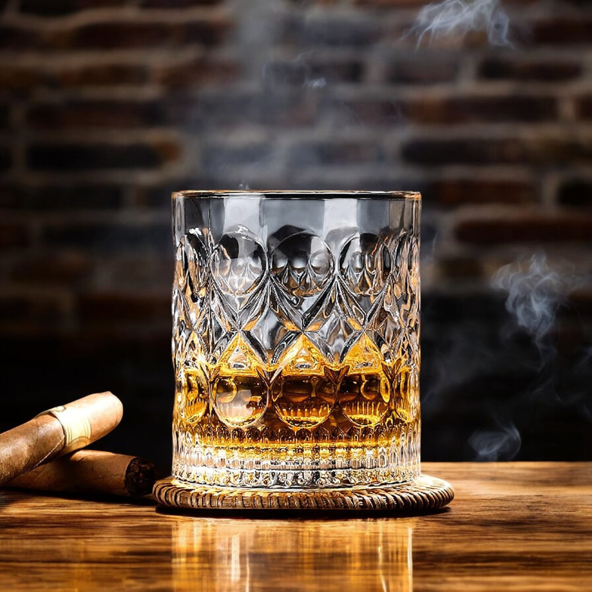 Inovique Crystal Clear Whiskey & Scotch Glass - CRED Special  (2 pcs)