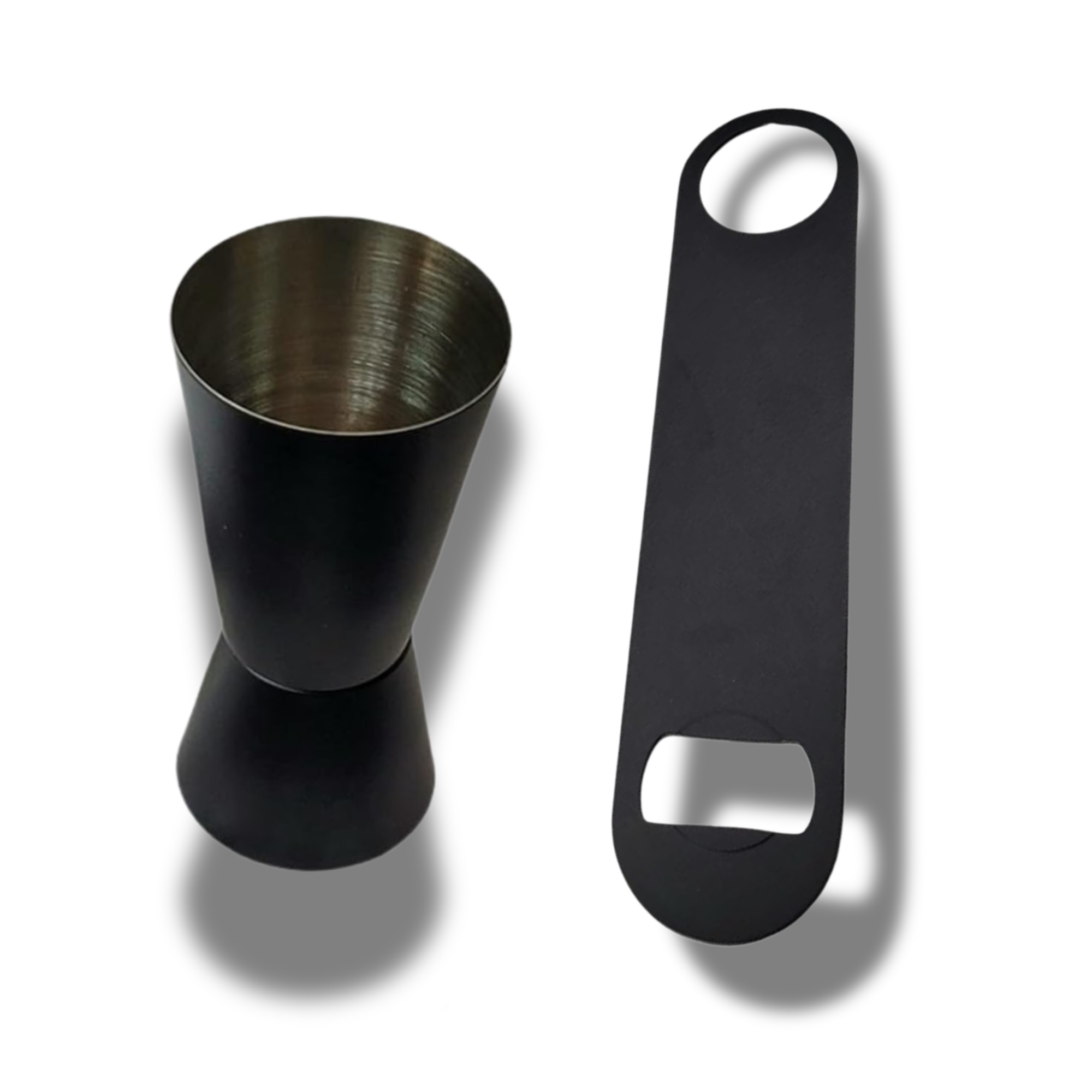 Peg measurer with Opener - Matte Black