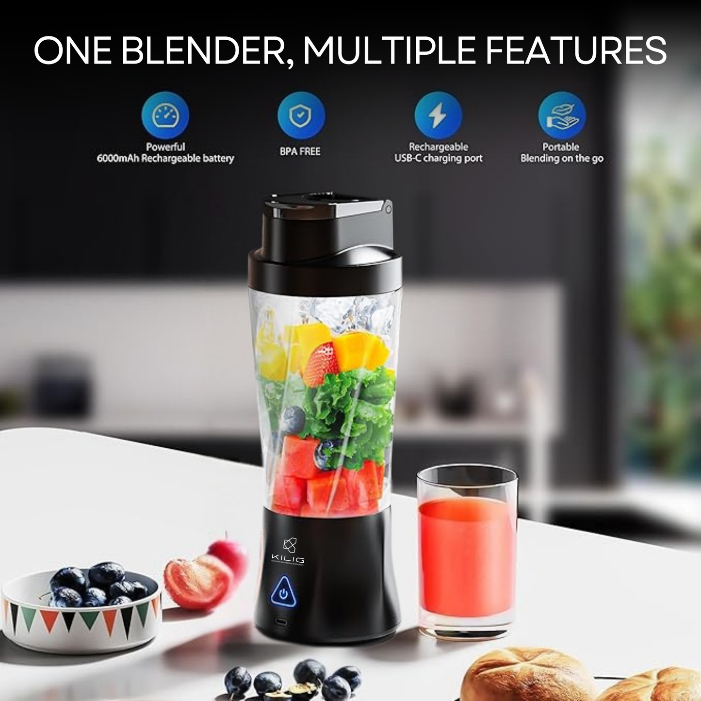Kilig BL-02BT Portable Blender
