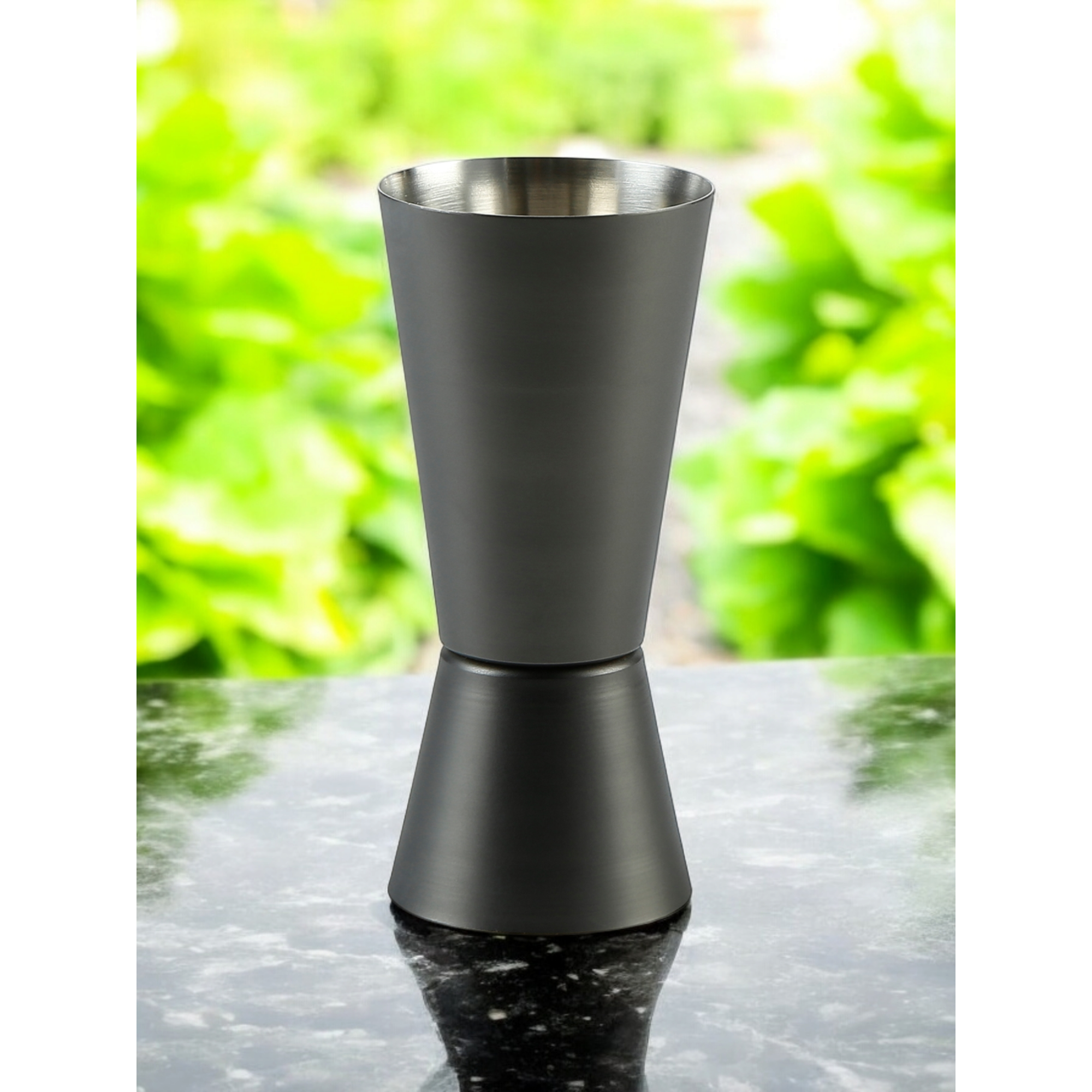 5 Set Matte Black Bar Kit (Cocktail Shaker + Peg Measurer + Opener + Pourer + Ice Tray) - CRED Special