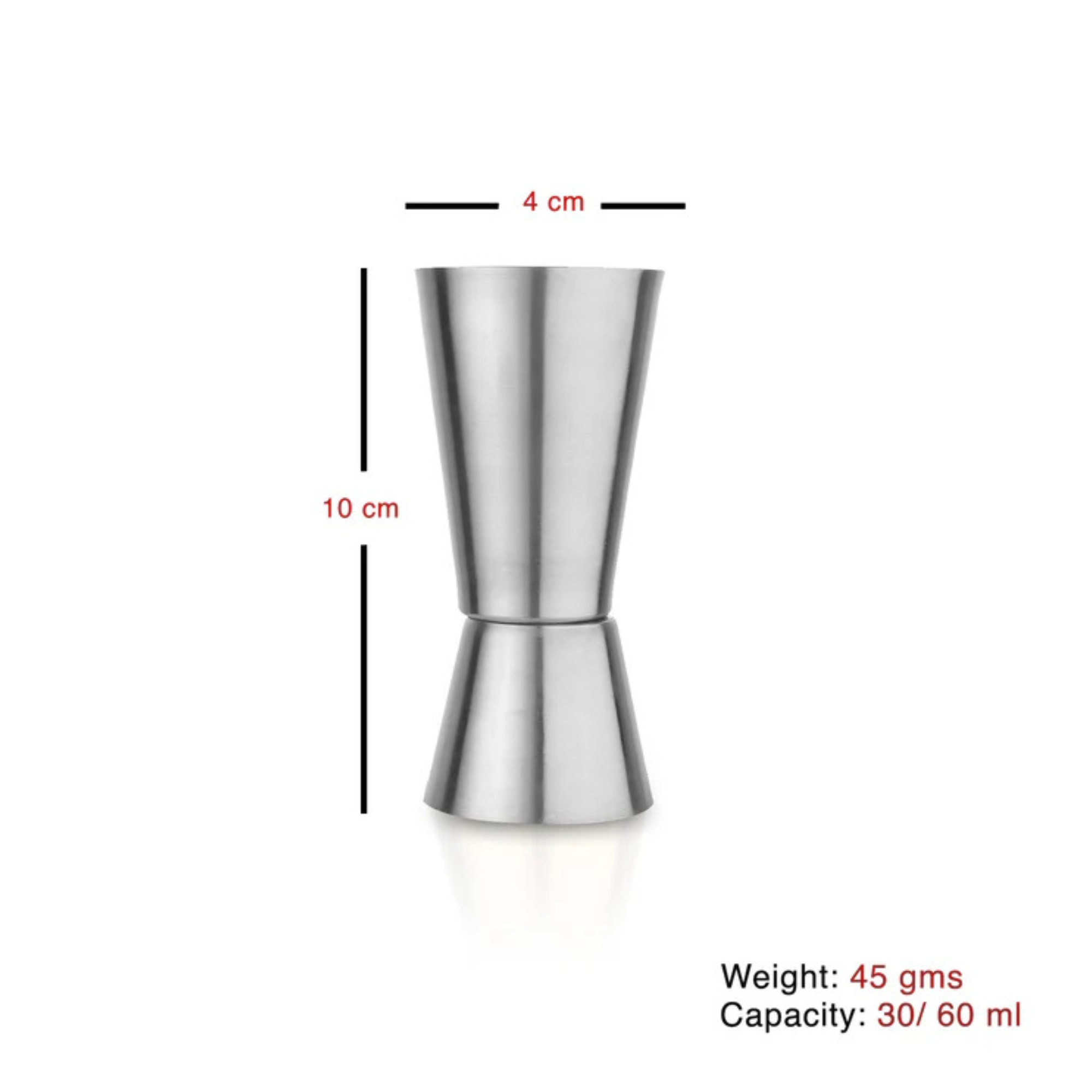 Peg Measurer 30/60 ml | 5 Colors | Bulk (Set of 10)