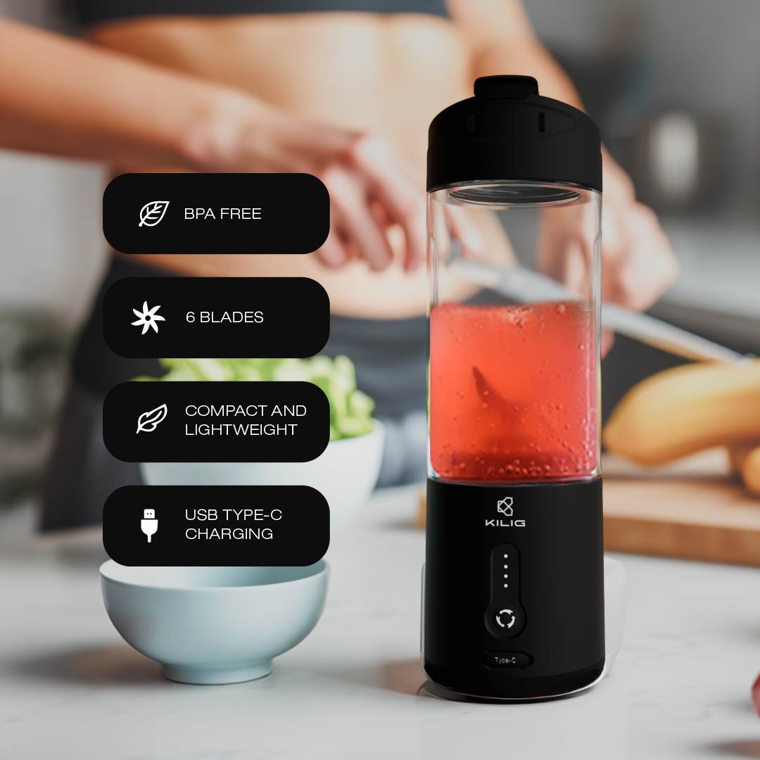 Kilig BL-01B Portable Rechargeable Blender