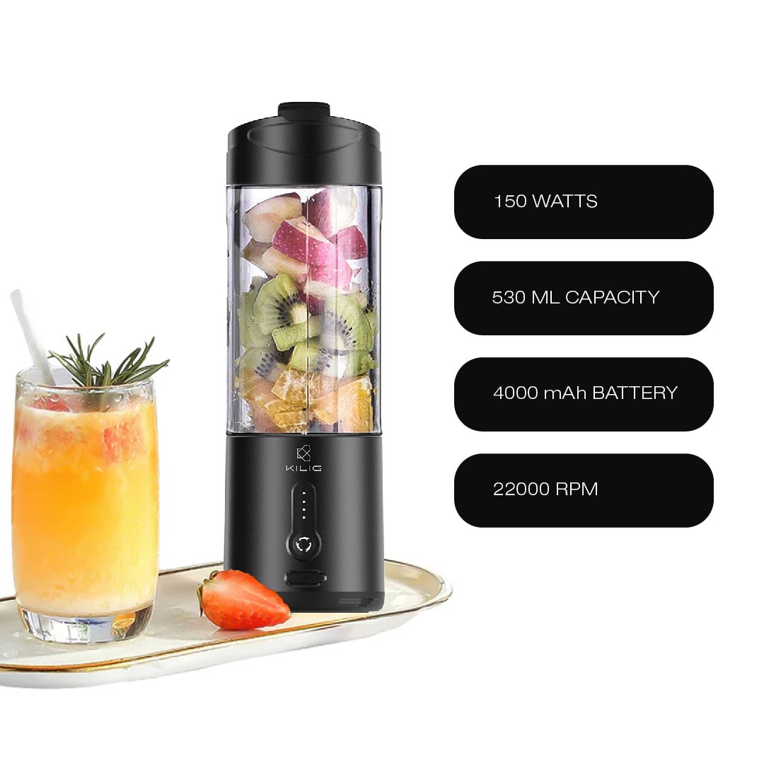 Kilig BL-01B Portable Rechargeable Blender