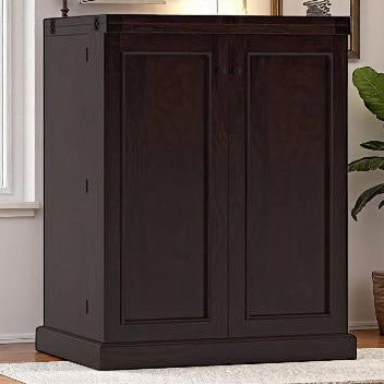 100% Sheesham Wood Bar Cabinet
