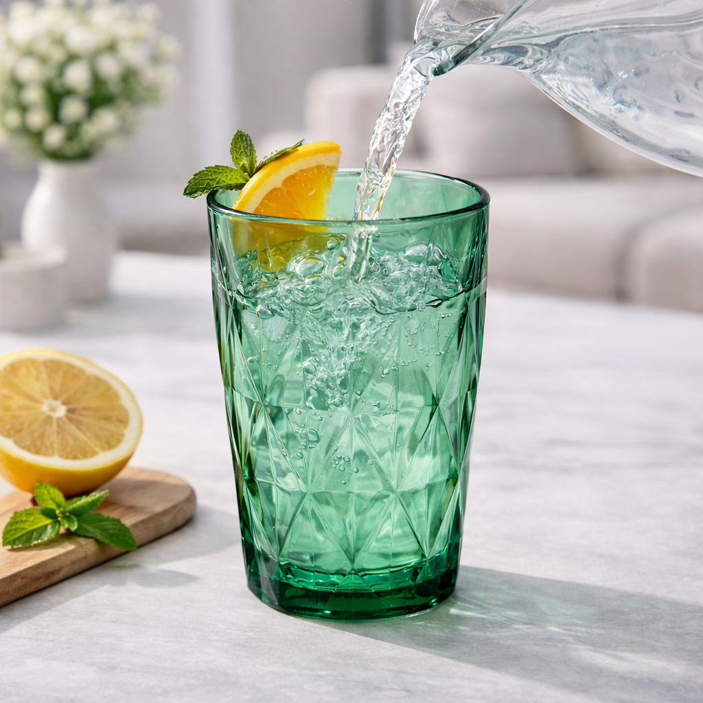 Prism Emerald Highball Everyday Glass 300ml