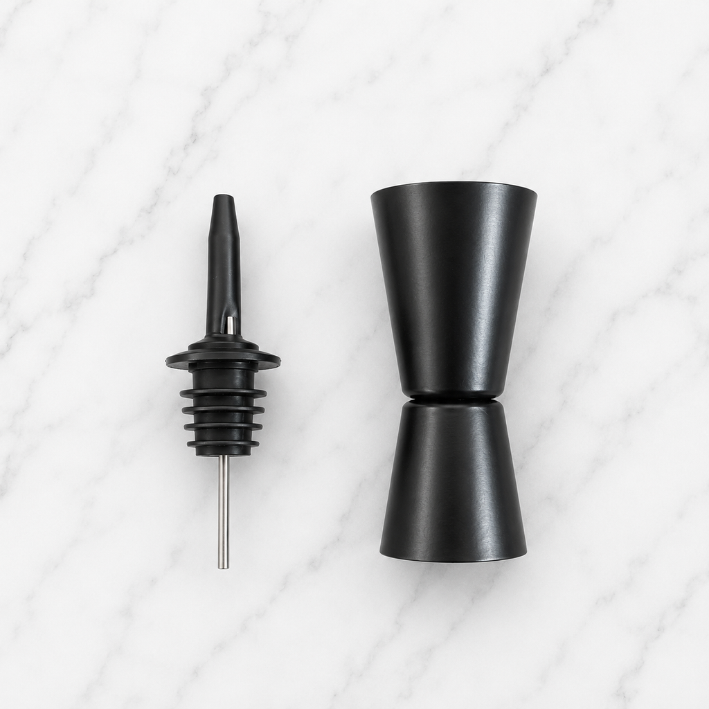 Peg Measurer & Pourer - Matte Black