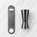 Peg Measurer with Opener - Glossy Black