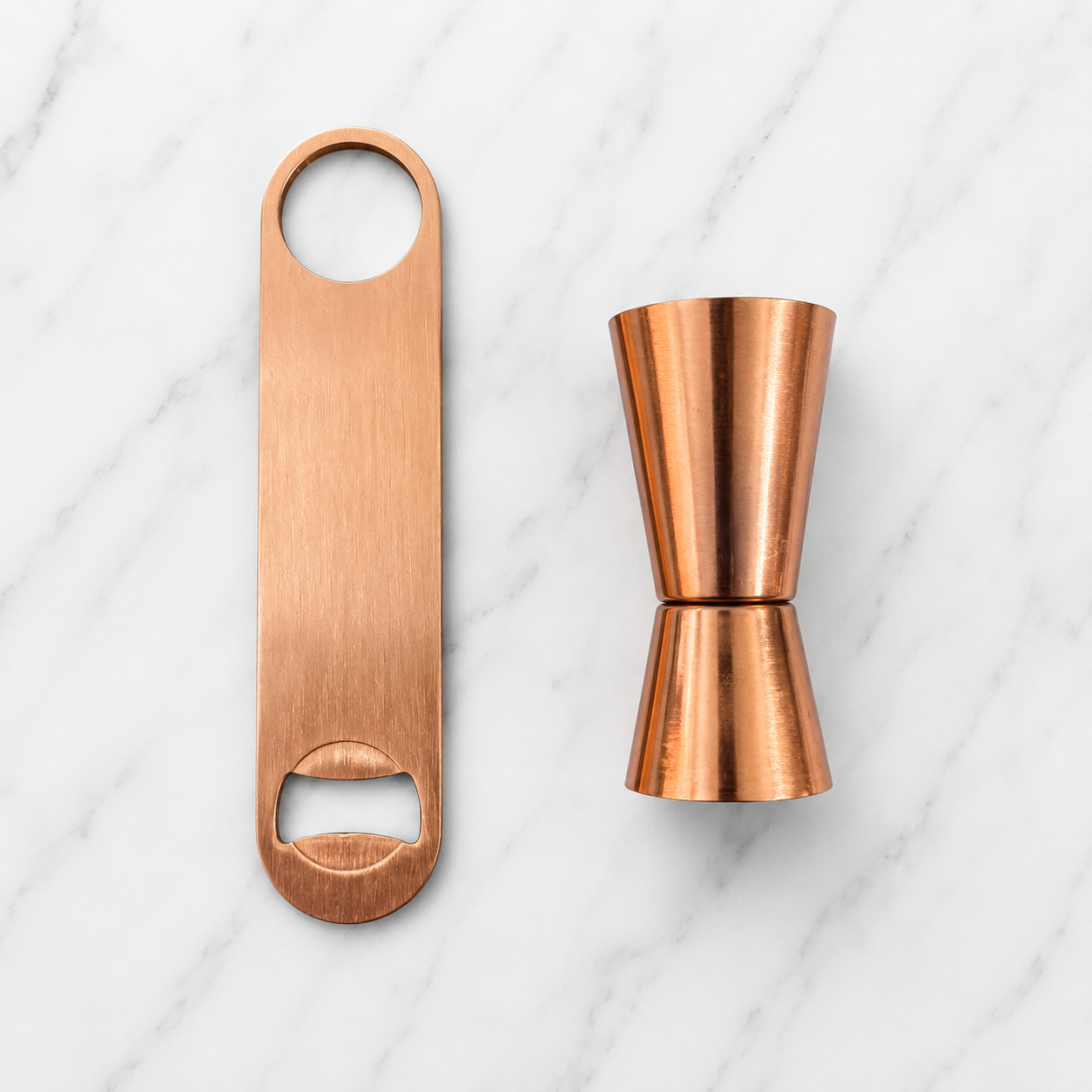 Rose Gold Celebration Duo Peg Measure + Opener - CRED Special
