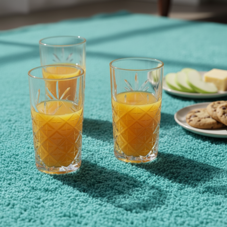 Everyday Pineapple Cut Crystal Clear High-Ball 330ml Glass (Set of 6)