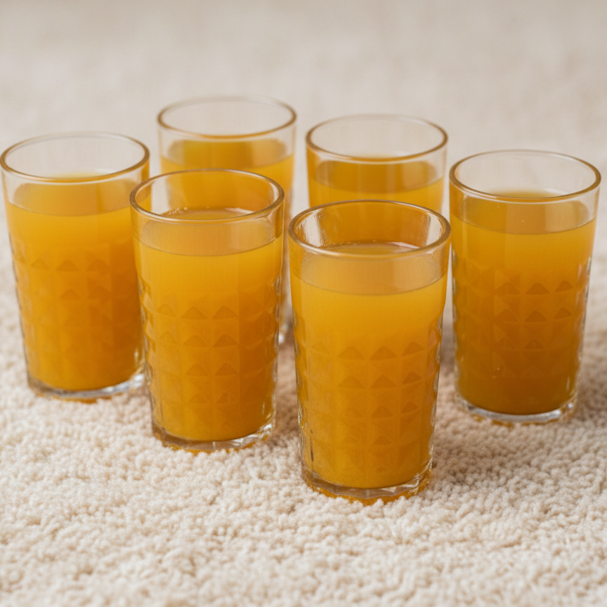 Premium Crystal Clear Tumbler (Set of 6)