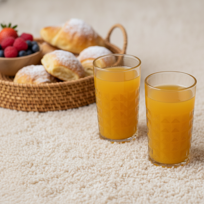 Premium Crystal Clear Tumbler (Set of 6)