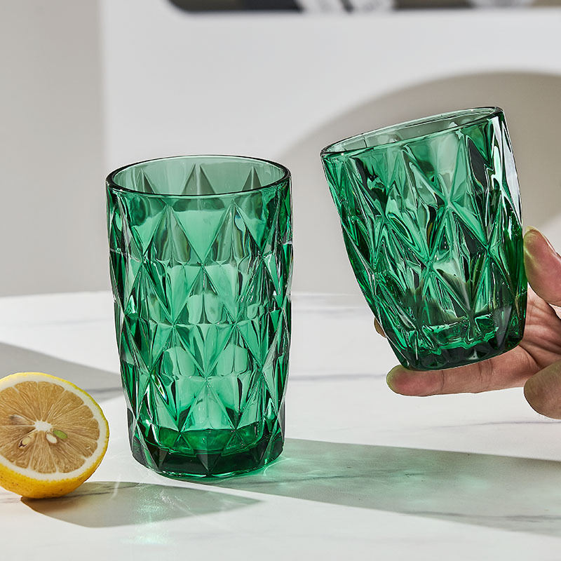 Prism Emerald Highball Everyday Glass 300ml