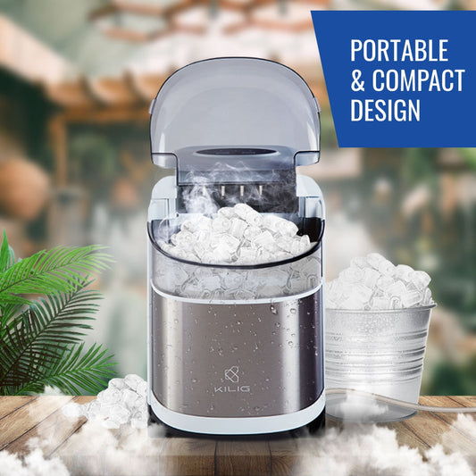 kilig portable and compact desgin ice maker machine