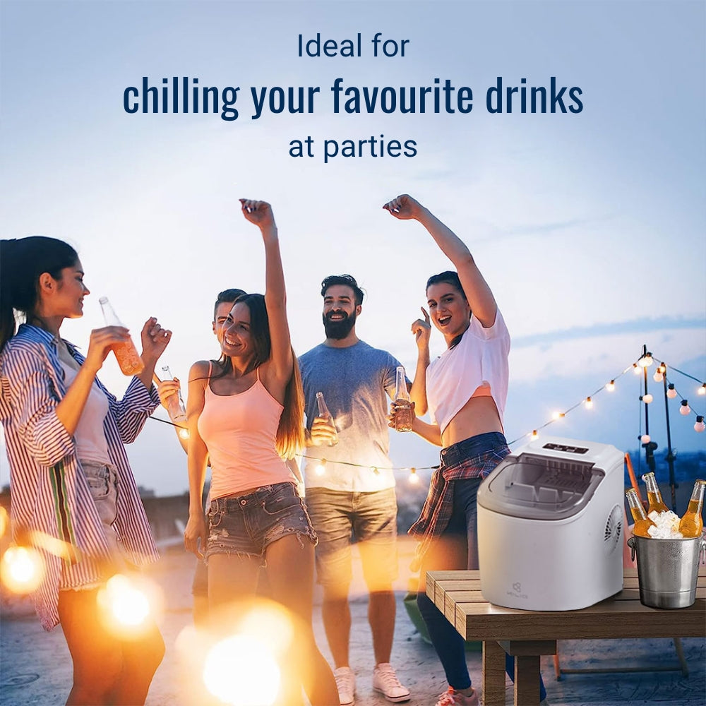 Countertop ice maker machine for party