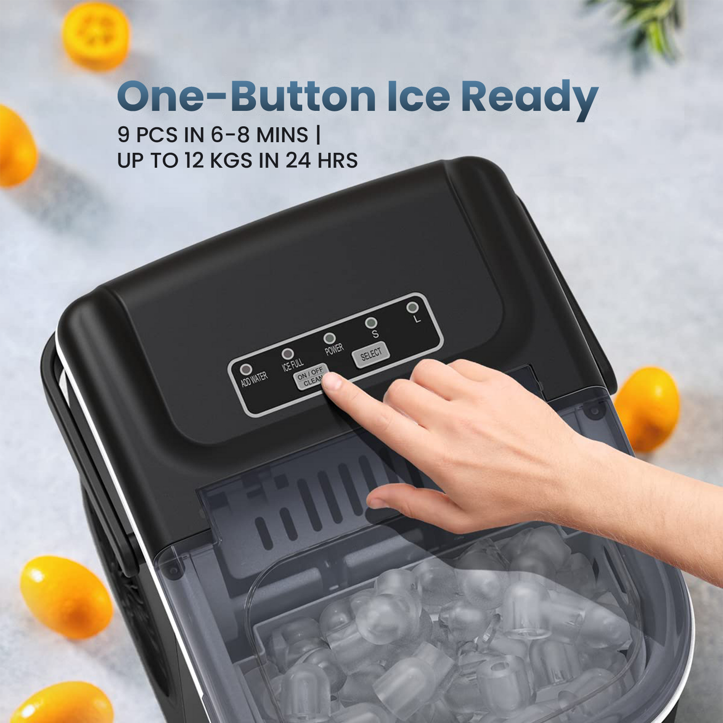 KiligH01 ice maker ice maker machine bullet ice nugget ice countertop icemaker