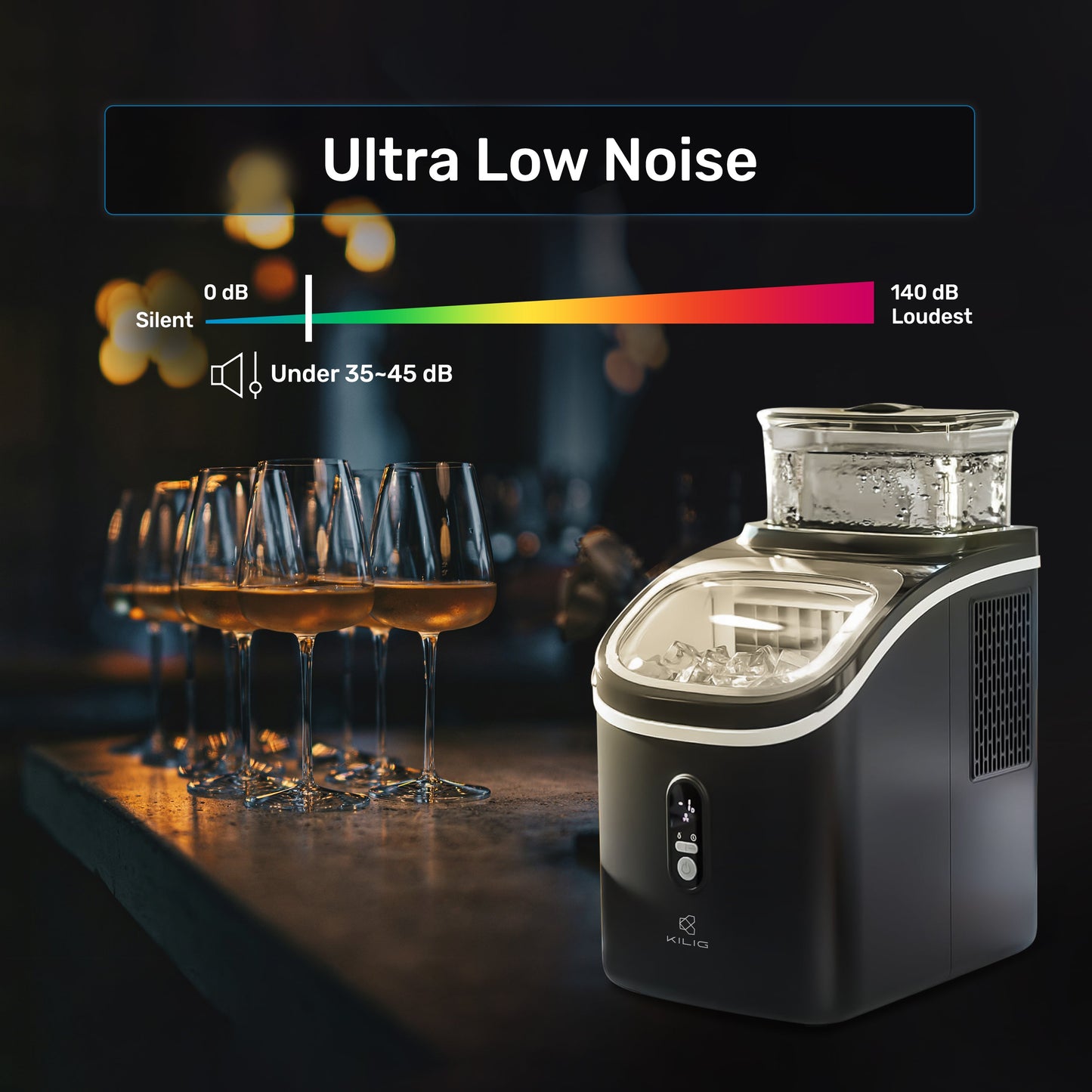 Kilig S01M Square Ice Maker - 15 kg