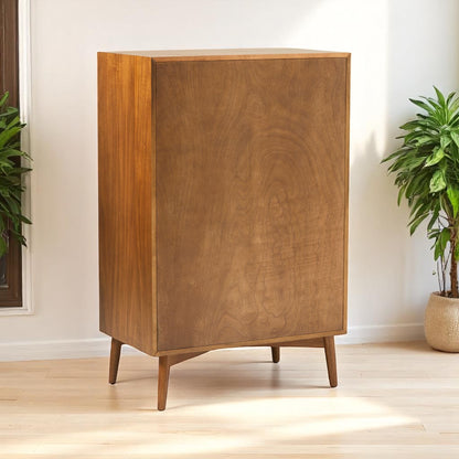 Vintage Vintner 100% Sheesham Wood Home Bar Cabinet