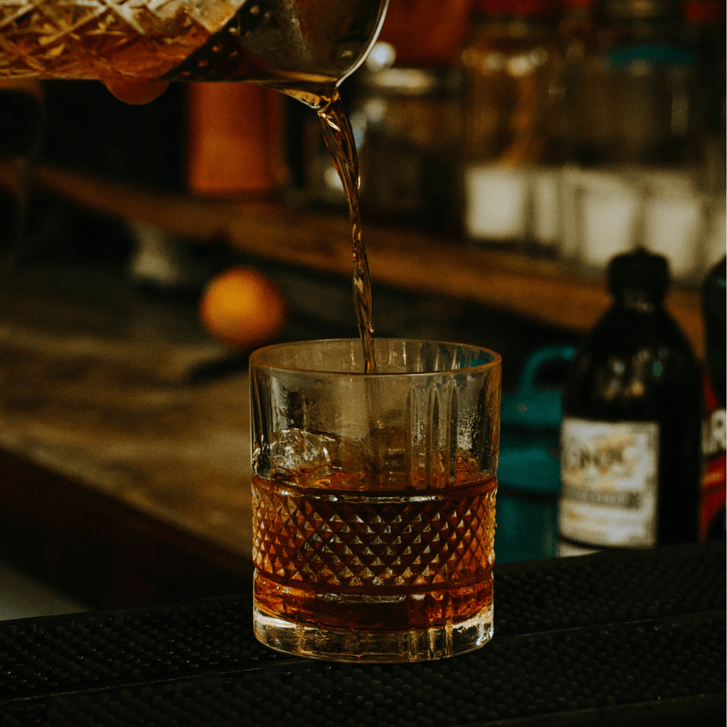 Bright Premium Crystal Whiskey Glasses, Italy (Set of 6) - Happyware Home Pvt Ltd