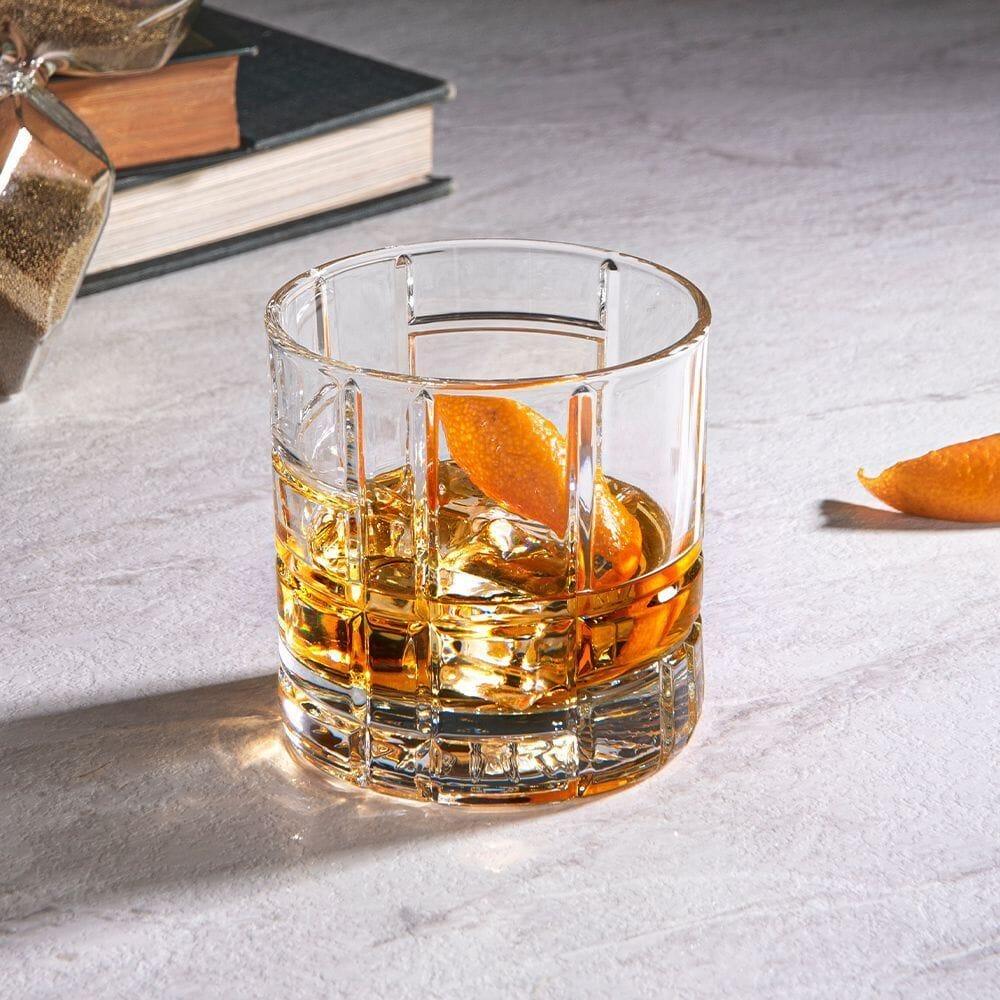 ECO Premium Crystal Whiskey Glass, Italy (set of 6) - Happyware Home Pvt Ltd