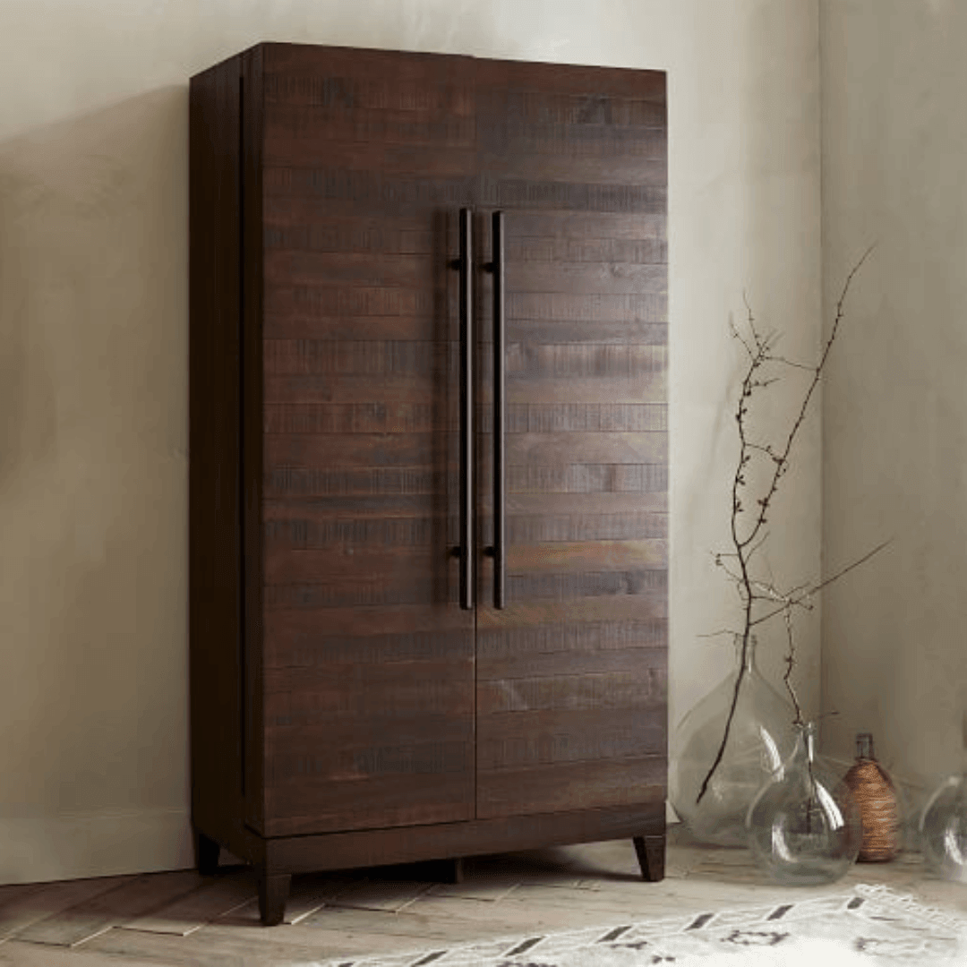 Handmade Rosewood or Sheesham Wood Bar Cabinet - Happyware Home Pvt Ltd