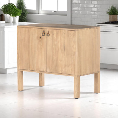 100% Sheesham Hayward Bar Cabinet (36")