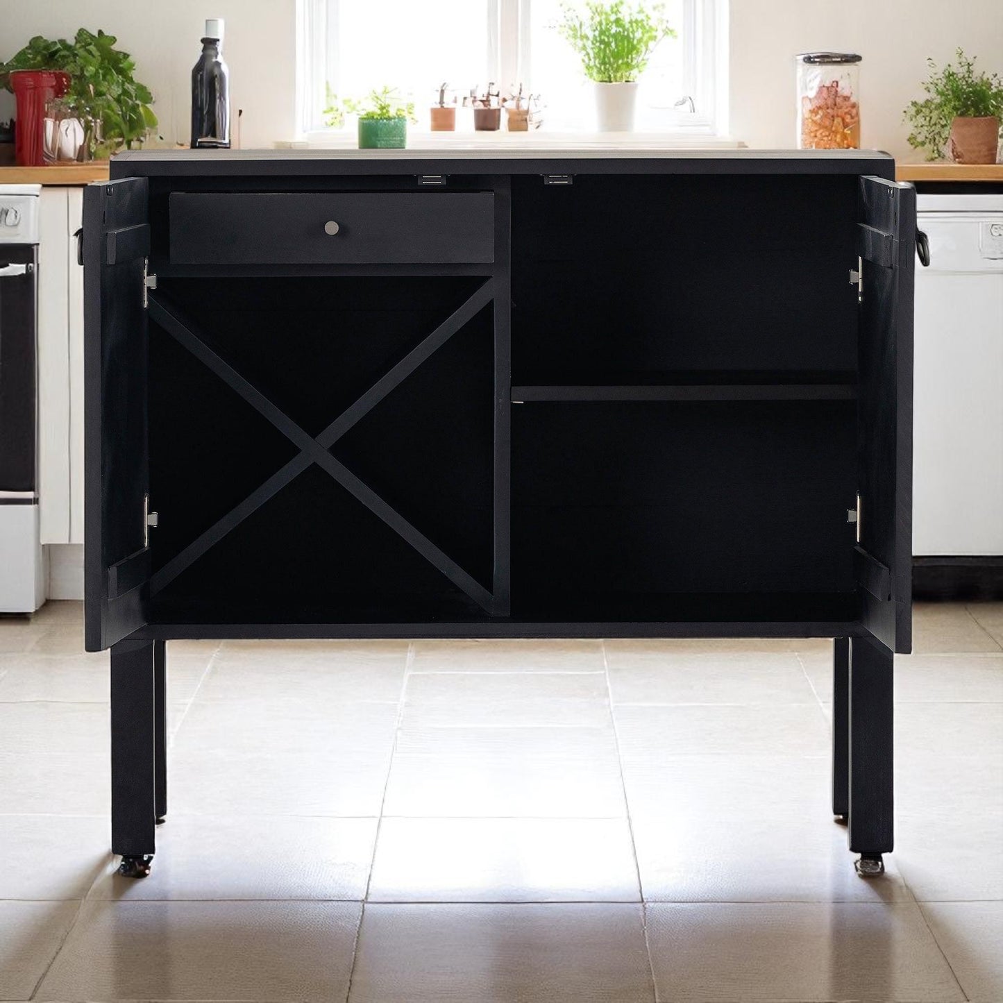 100% Sheesham Hayward Bar Cabinet (36")