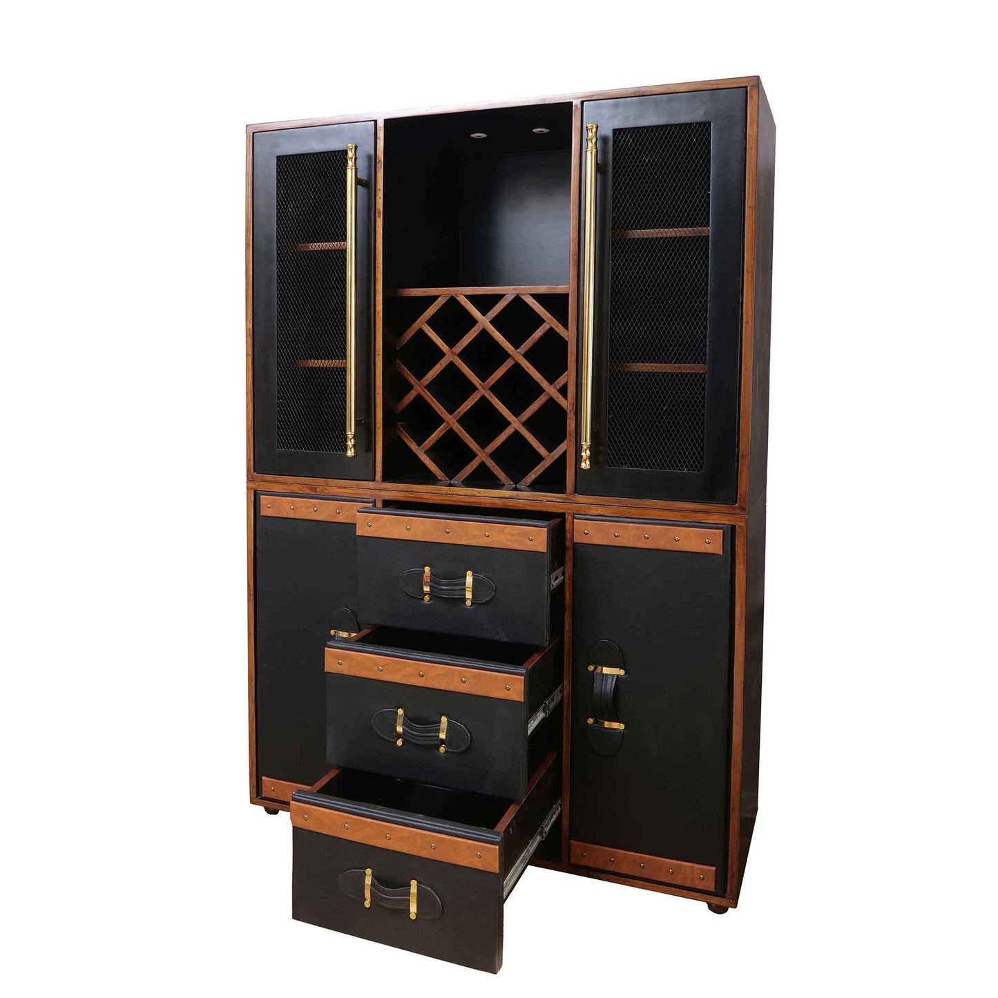 Marmont Leather Bar Furniture - Happyware Home Pvt Ltd