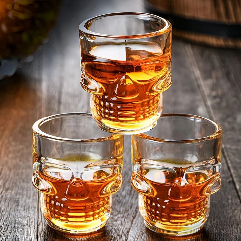 Cranio Skull Shot Glasses - 60ml (Set of 4)