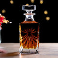 Oasis Premium Crystal Whiskey Decanter, Italy - Happyware Home Pvt Ltd