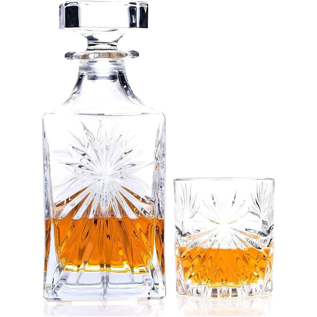 Oasis Premium Crystal Whiskey Decanter, Italy - Happyware Home Pvt Ltd