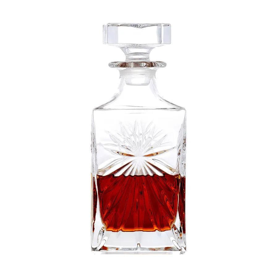 Oasis Premium Crystal Whiskey Decanter, Italy - Happyware Home Pvt Ltd