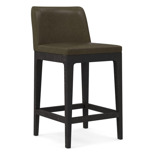 Parker Leather Bar & Counter Stools - Happyware Home Pvt Ltd