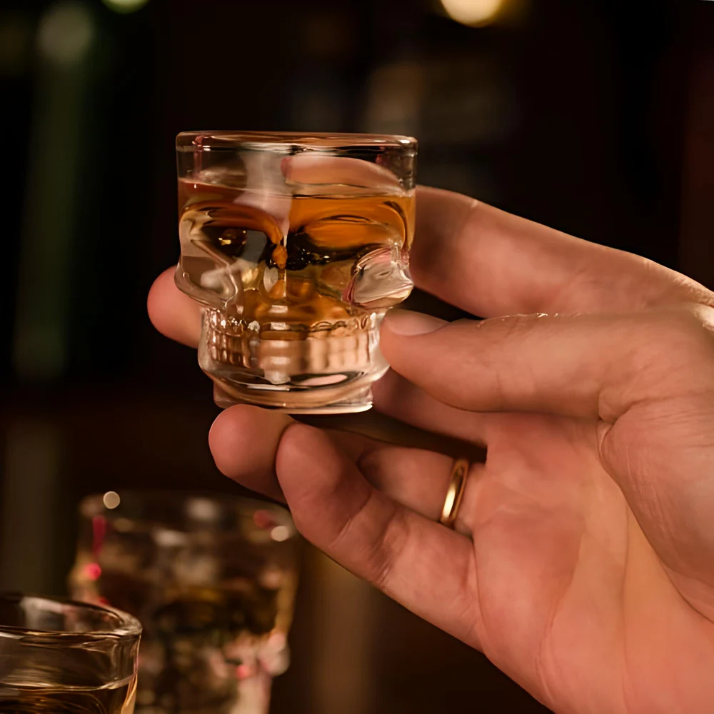 Cranio Skull Shot Glasses - 60ml (Set of 4)