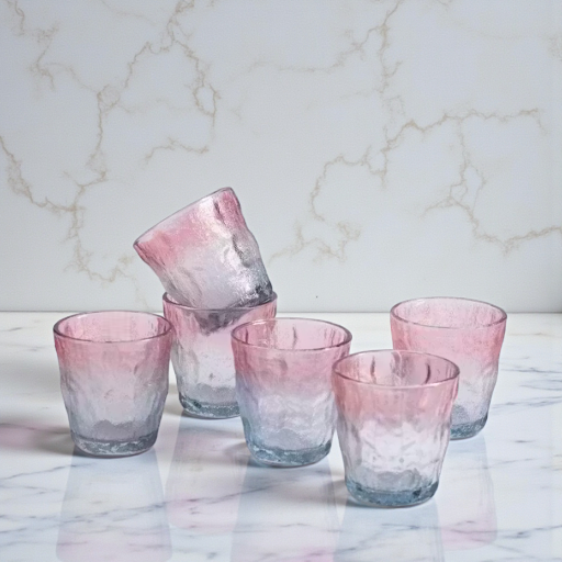 Everyday PinkBlue Frost Glasses 270ml (set of 6)