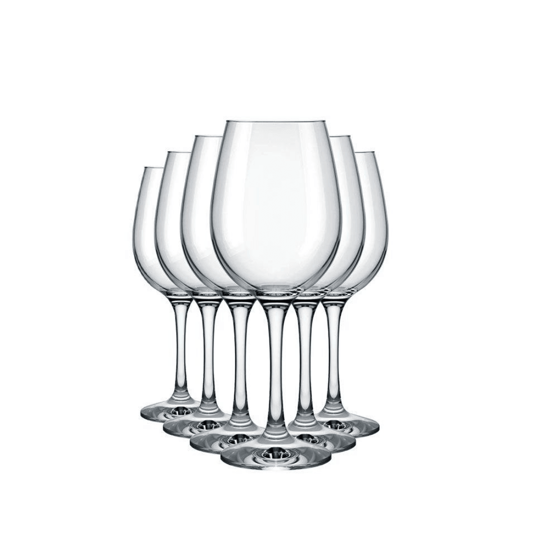 Barone Wine Glass 385 ml (6 pcs) - Happyware Home Pvt Ltd
