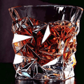 Diamond Crystal Clear Whiskey Glass 300ml (6 pieces) - Happyware Home Pvt Ltd