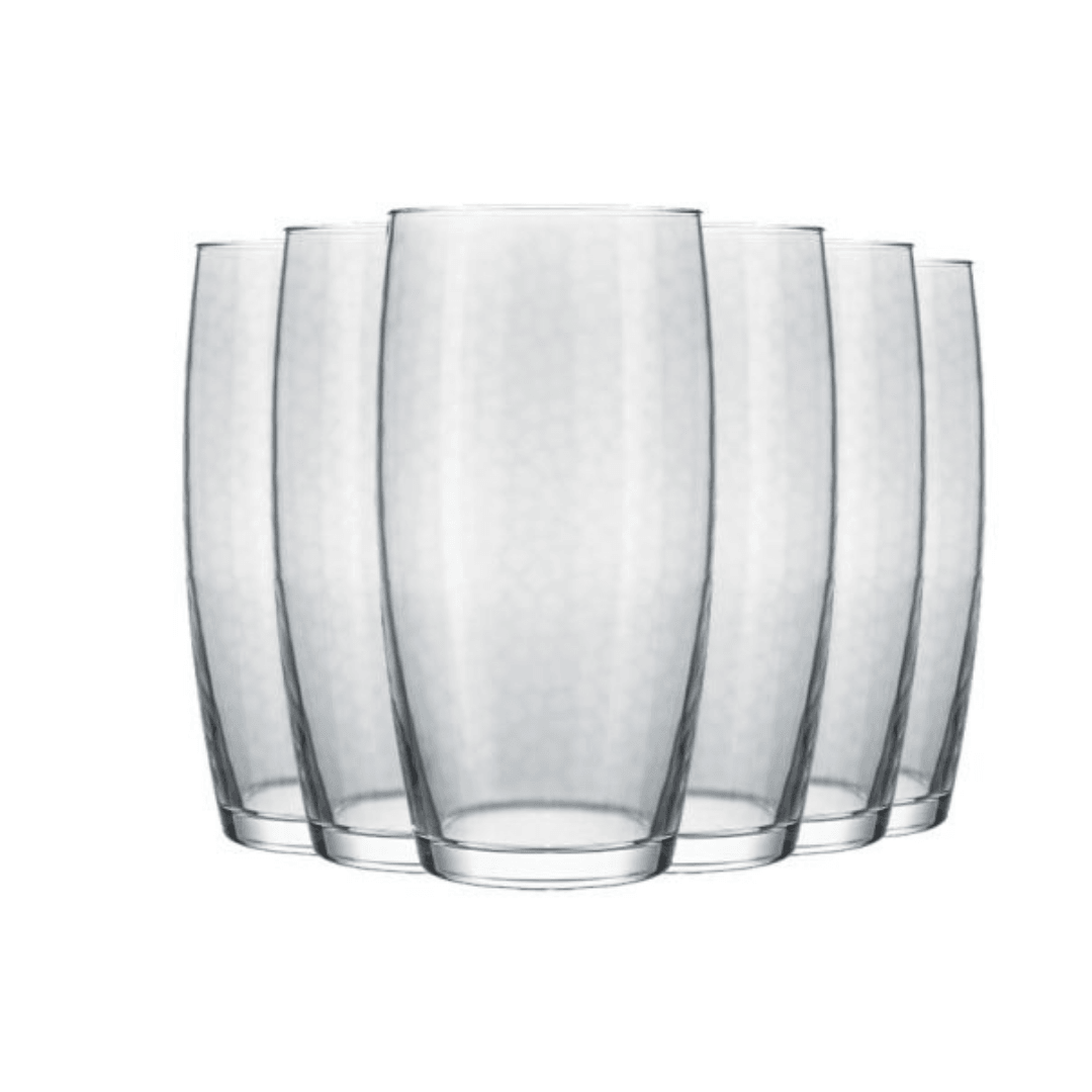 Favo Nadir (Long) Glass - 430 ML (6 pcs) - Happyware Home Pvt Ltd