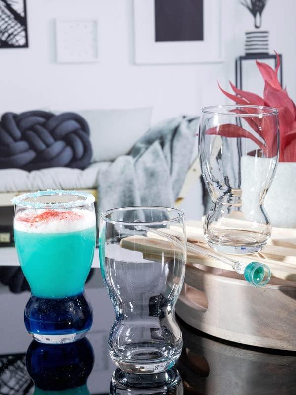 Fountain Rainbow HB Tumbler - 365ml (6 pcs) - Happyware Home Pvt Ltd