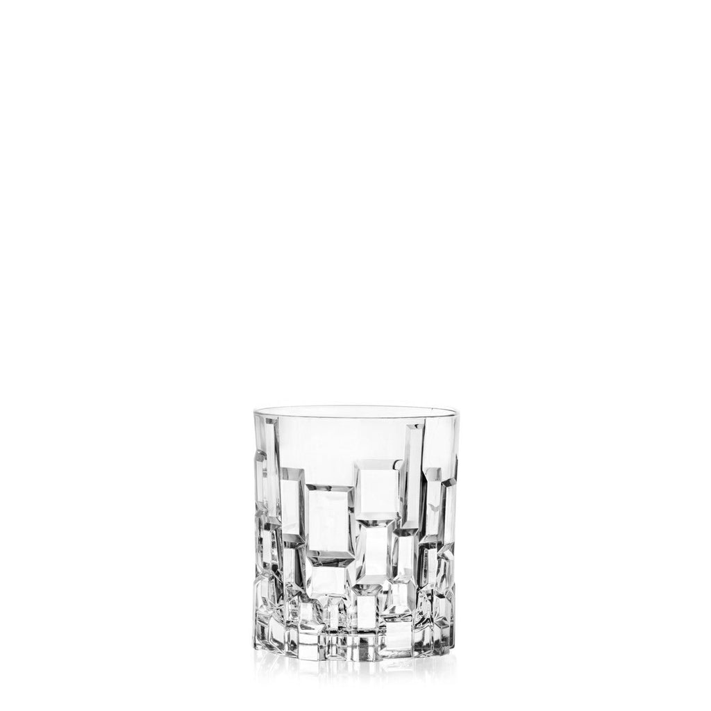 Etna Premium Crystal Whiskey Glasses, Italy (set of 6) - Happyware Home Pvt Ltd