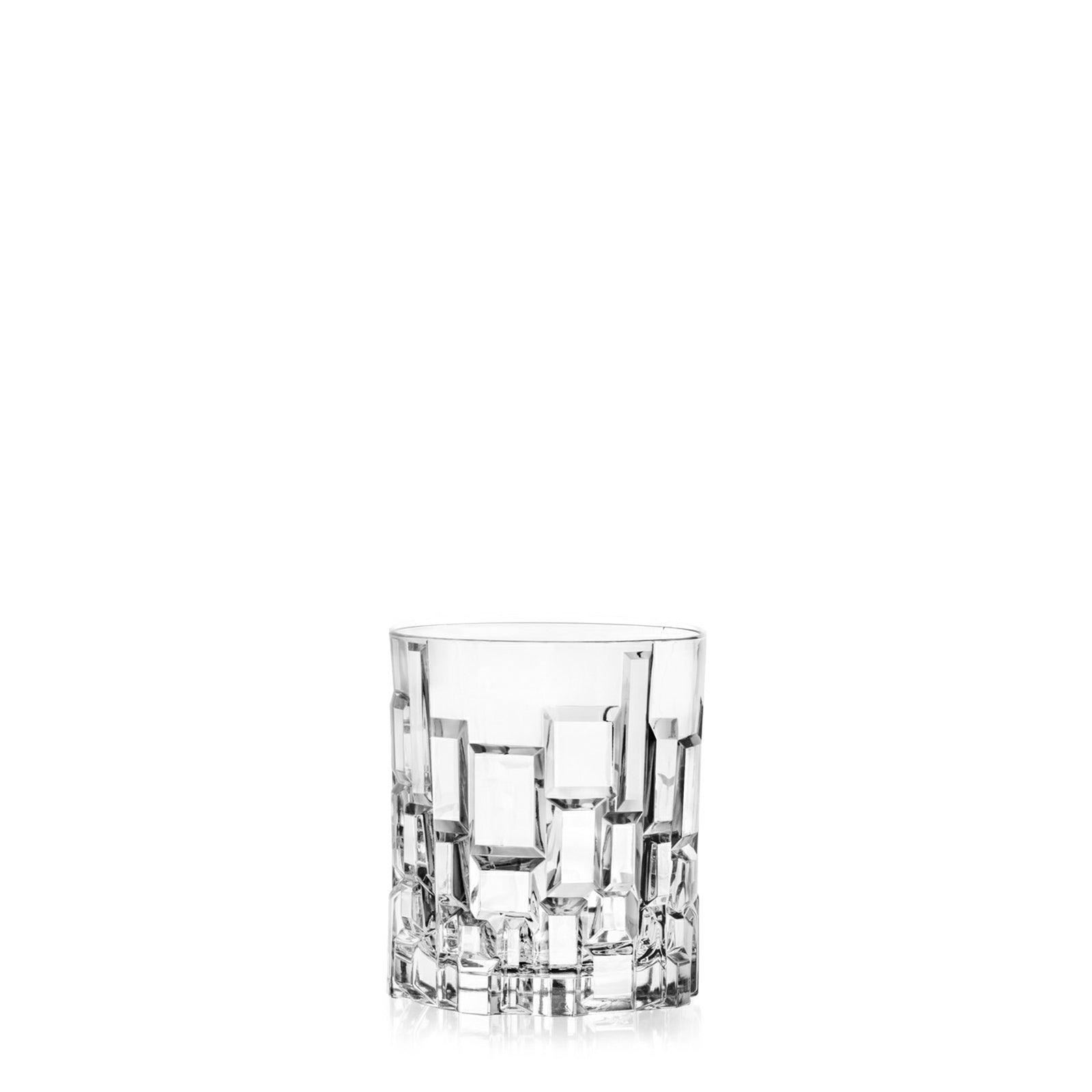 Etna Premium Crystal Whiskey Glasses, Italy (set of 6) - Happyware Home Pvt Ltd