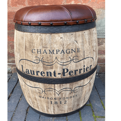 Handcrafted Barrel Stool - 1 piece - Happyware Home Pvt Ltd
