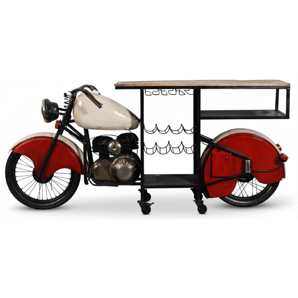 Handcrafted Glider Bike Bar - Happyware Home Pvt Ltd