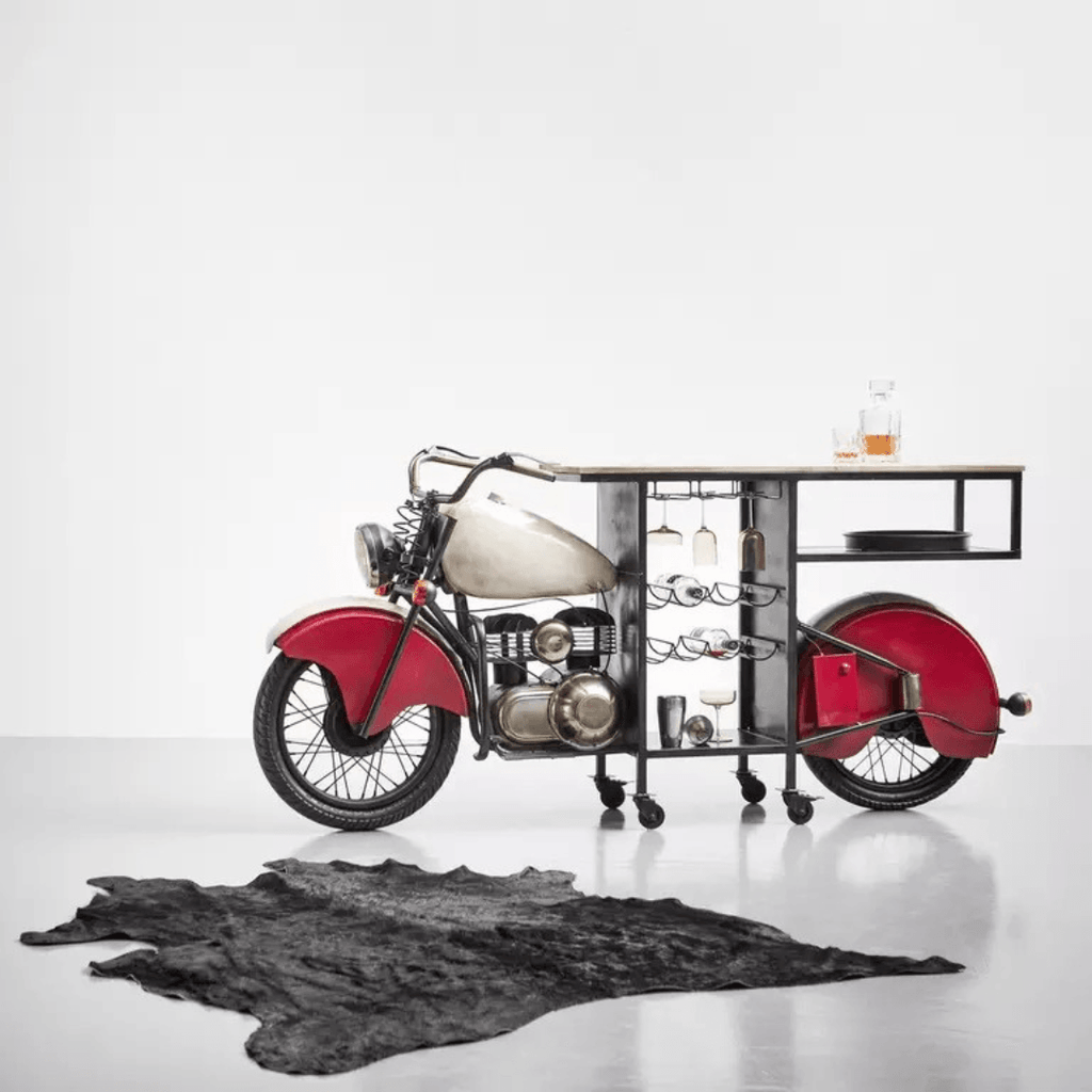 Handcrafted Glider Bike Bar - Happyware Home Pvt Ltd