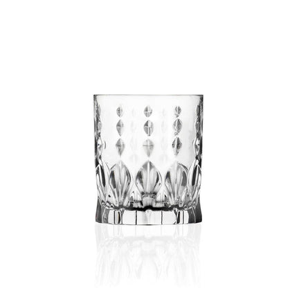 Marilyn Premium Crystal Whiskey Glasses, Italy (set of 6) - Happyware Home Pvt Ltd