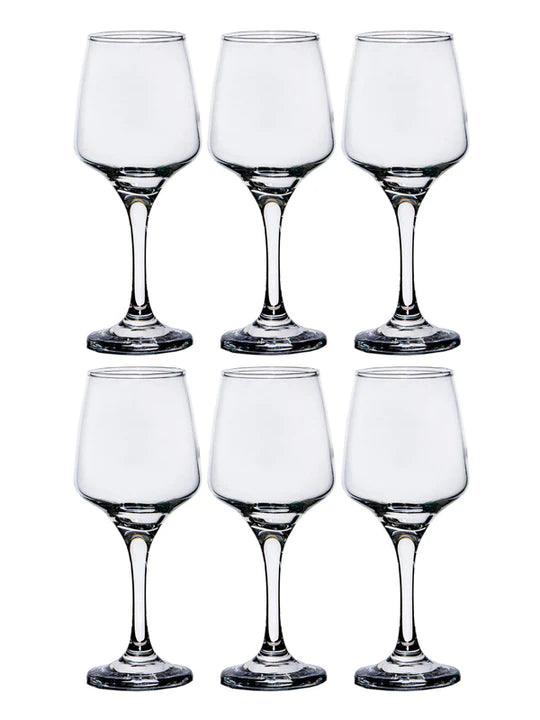 Meridian Wine Glass- 290ml (6 pcs) - Happyware Home Pvt Ltd