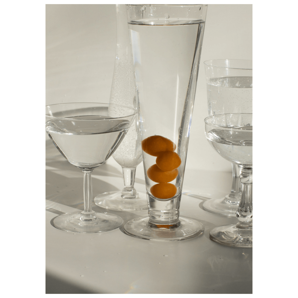 Nadir Tulipa Tiara Footed Glass - 300ml (2 pcs) - Happyware Home Pvt Ltd