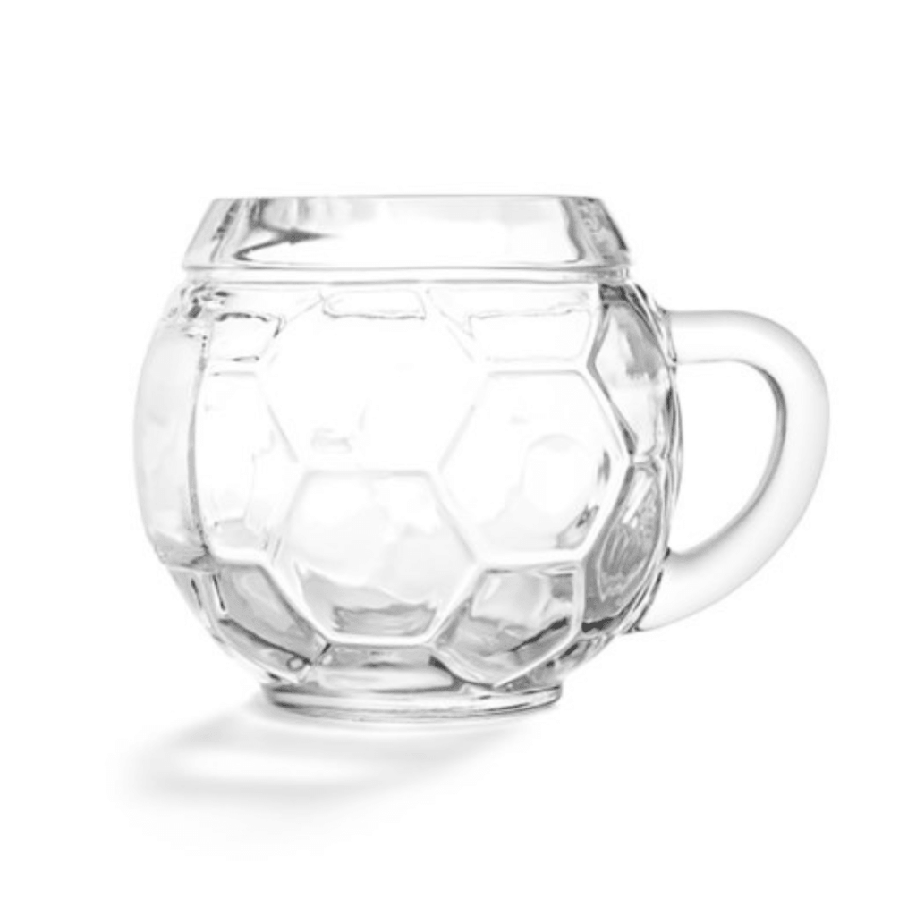 Oberglass Fussball Beer Mug - 400ml (2 Pcs) - Happyware Home Pvt Ltd